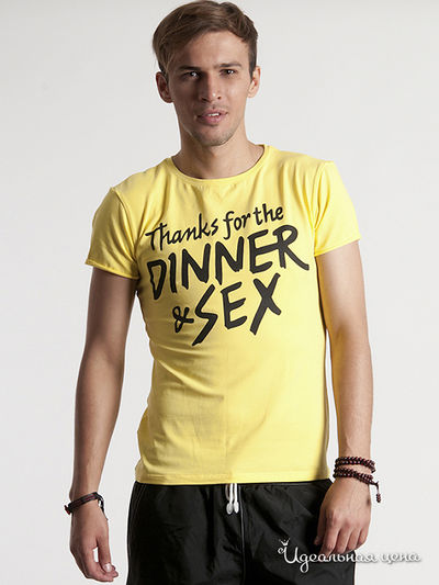 Футболка Madmilk, цвет цвет желтый