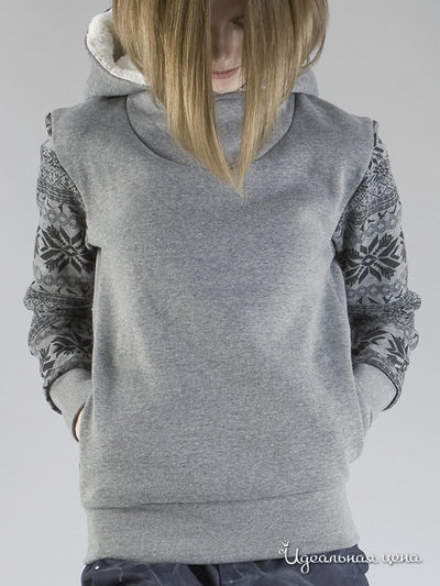 Толстовка Madmilk, цвет цвет серый