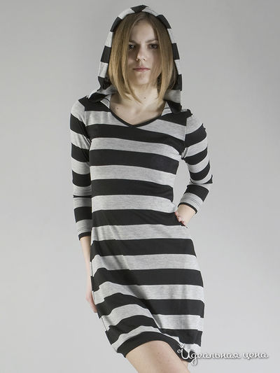 Платье Madmilk, цвет цвет черный / серый