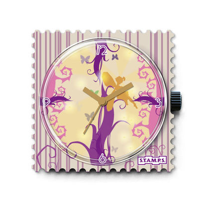 Часы настенные Stamps, цвет мультиколор