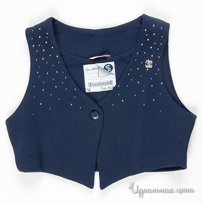 Жилет Sarabanda, цвет цвет синий