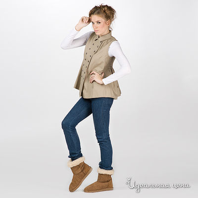 Жилет Artwizard, цвет цвет бежевый