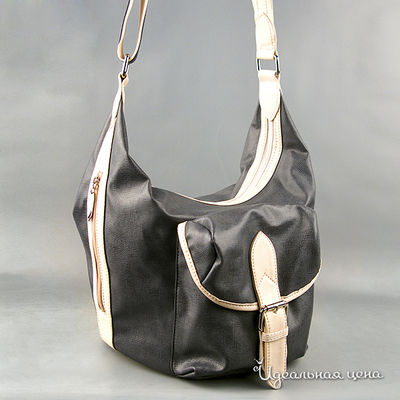 Сумка Savio, цвет цвет черный / кремовый