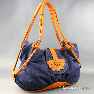 Сумка Savio, цвет цвет синий / оранжевый