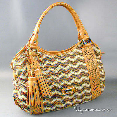 Сумка Savio, цвет цвет бежевый / светло-коричневый