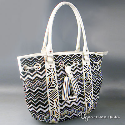 Сумка Savio, цвет цвет белый / черный