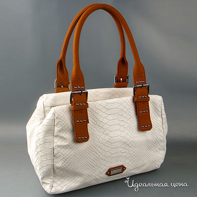 Сумка Savio, цвет цвет кремовый / коричневый