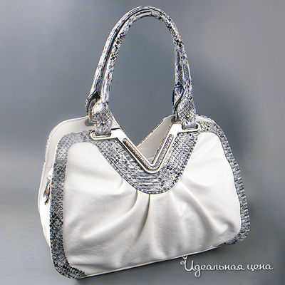 Сумка Savio, цвет цвет белый / серый