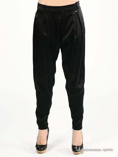 Брюки Мультибренд, цвет цвет черный