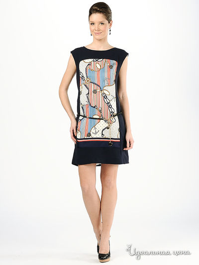 Платье Мультибренд, цвет цвет темно-синий