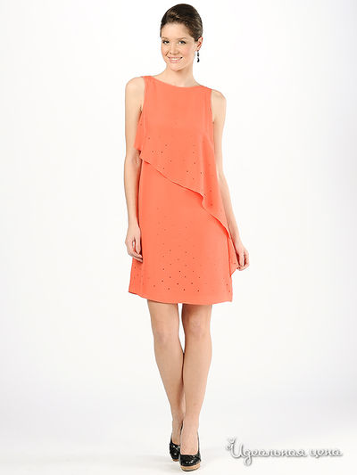 Платье Мультибренд, цвет цвет коралловый