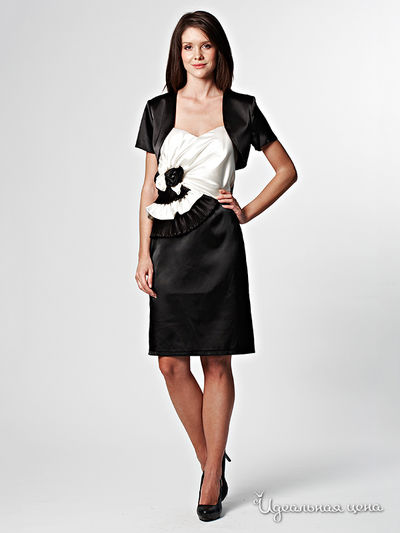 Платье Sabrina, цвет цвет черный / молочный