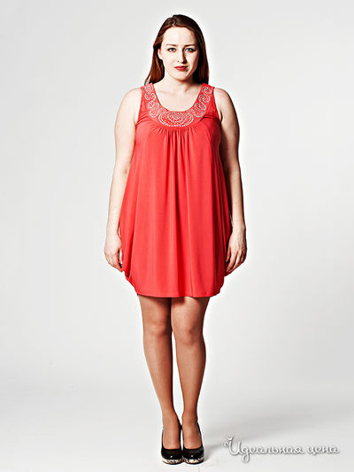 Платье Sabrina, цвет цвет персиковый