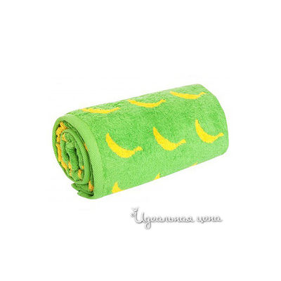 Полотенце Craabs, цвет цвет зеленый / желтый