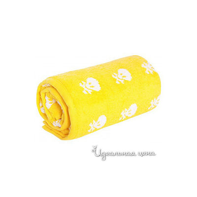 Полотенце Craabs, цвет цвет желтый / белый