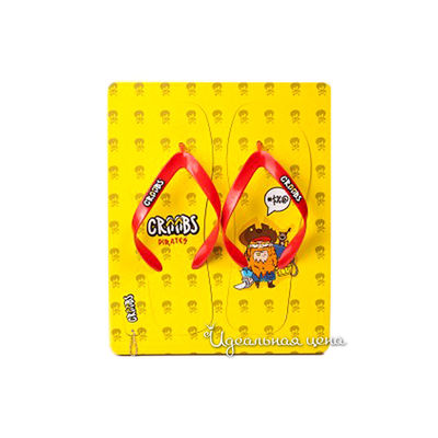 Сланцы Craabs, цвет цвет желтый / красный