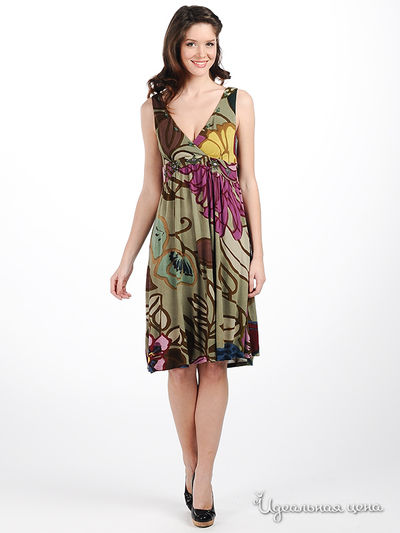 Платье Rene Derhy, цвет цвет хаки