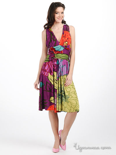 Платье Rene Derhy, цвет цвет фиолетовый