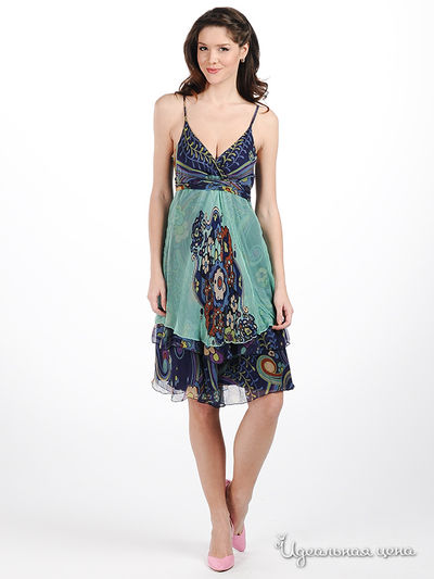 Платье Rene Derhy, цвет цвет синий