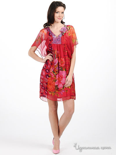 Платье Rene Derhy, цвет цвет фуксия