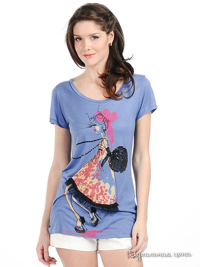 Футболка Rene Derhy, цвет цвет голубой