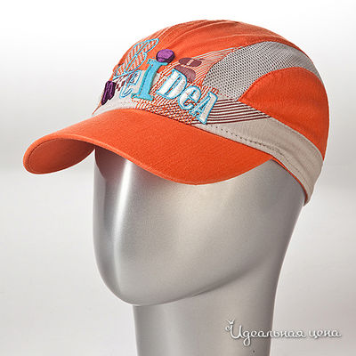 Бейсболка Maxval, цвет цвет оранжевый