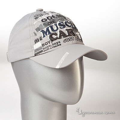 Бейсболка Maxval, цвет цвет светло-серый