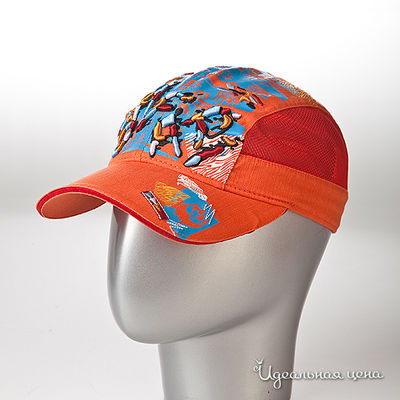 Бейсболка Maxval, цвет цвет оранжевый