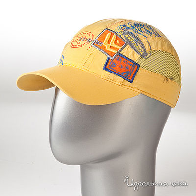 Бейсболка Maxval, цвет цвет желтый