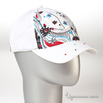 Бейсболка Maxval, цвет цвет белый