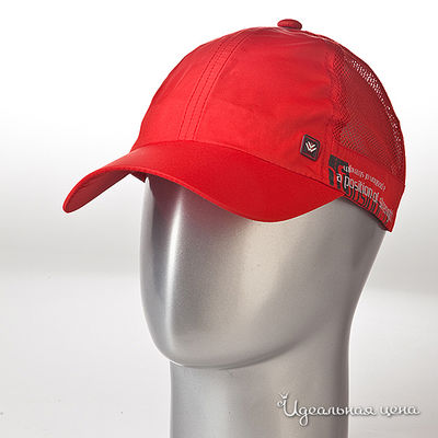 Бейсболка Maxval, цвет цвет красный