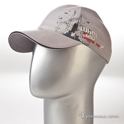 Бейсболка Maxval, цвет цвет светло-серый