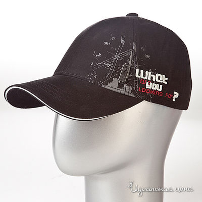 Бейсболка Maxval, цвет цвет черный