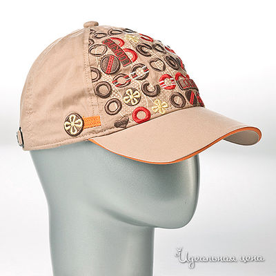 Бейсболка Maxval, цвет цвет бежевый