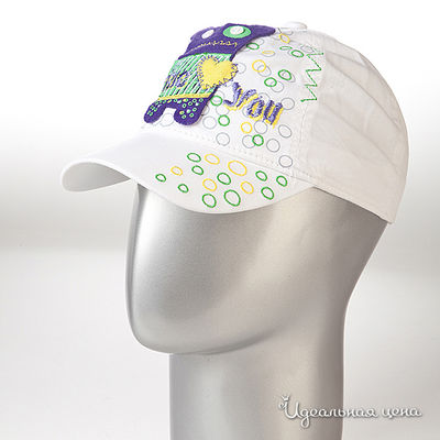 Бейсболка Maxval, цвет цвет белый