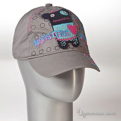 Бейсболка Maxval, цвет цвет серый