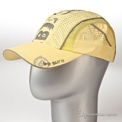 Бейсболка Maxval, цвет цвет желтый