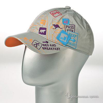 Бейсболка Maxval, цвет цвет светло-серый