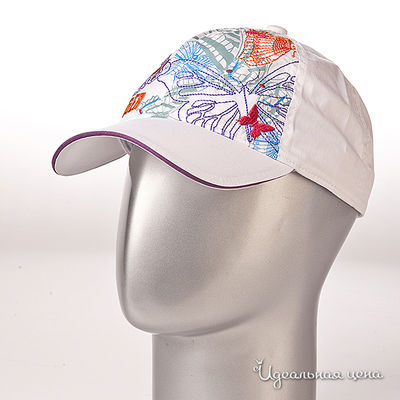 Бейсболка Maxval, цвет цвет белый