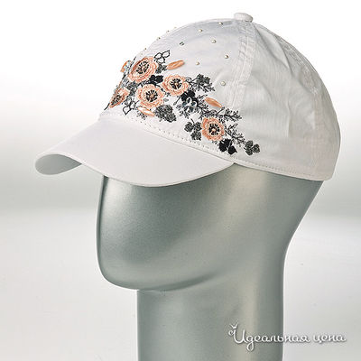 Бейсболка Maxval, цвет цвет белый