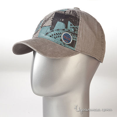 Бейсболка Maxval, цвет цвет серый