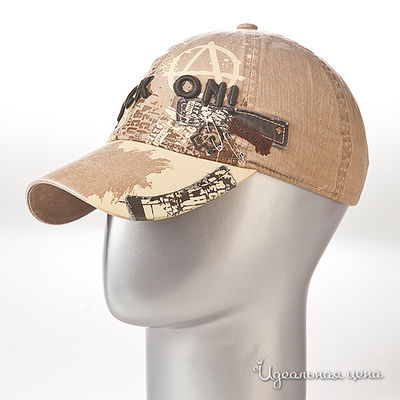 Бейсболка Maxval, цвет цвет бежевый