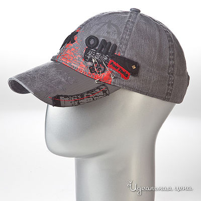 Бейсболка Maxval, цвет цвет темно-серый