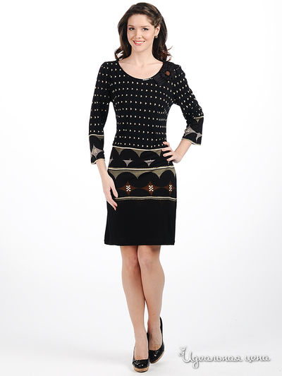 Платье Rene Derhy, цвет цвет темно-синий