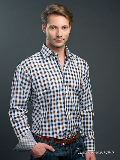 Рубашка Jess France, цвет принт клетка