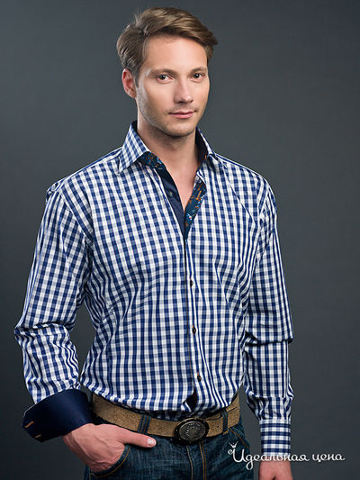 Рубашка Jess France, цвет принт клетка