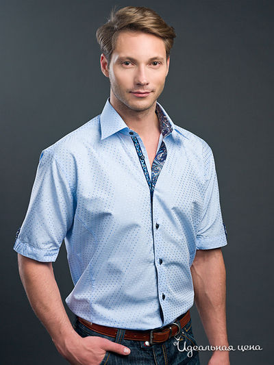 Рубашка Jess France, цвет цвет голубой