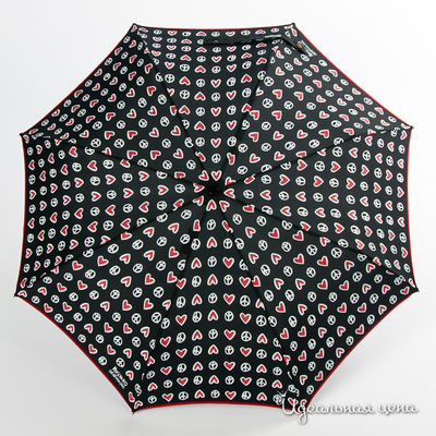 Зонт Moschino аксессуары, цвет цвет черный