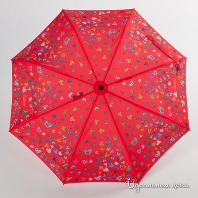 Зонт Moschino аксессуары, цвет цвет красный