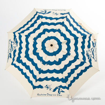 Зонт Moschino аксессуары, цвет цвет молочный